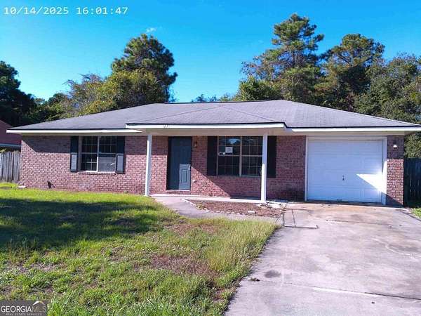 3 Acres of Residential Land with Home for Sale in Hinesville, Georgia