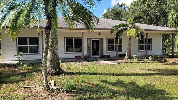 2 Acres of Residential Land with Home for Sale in North Fort Myers, Florida