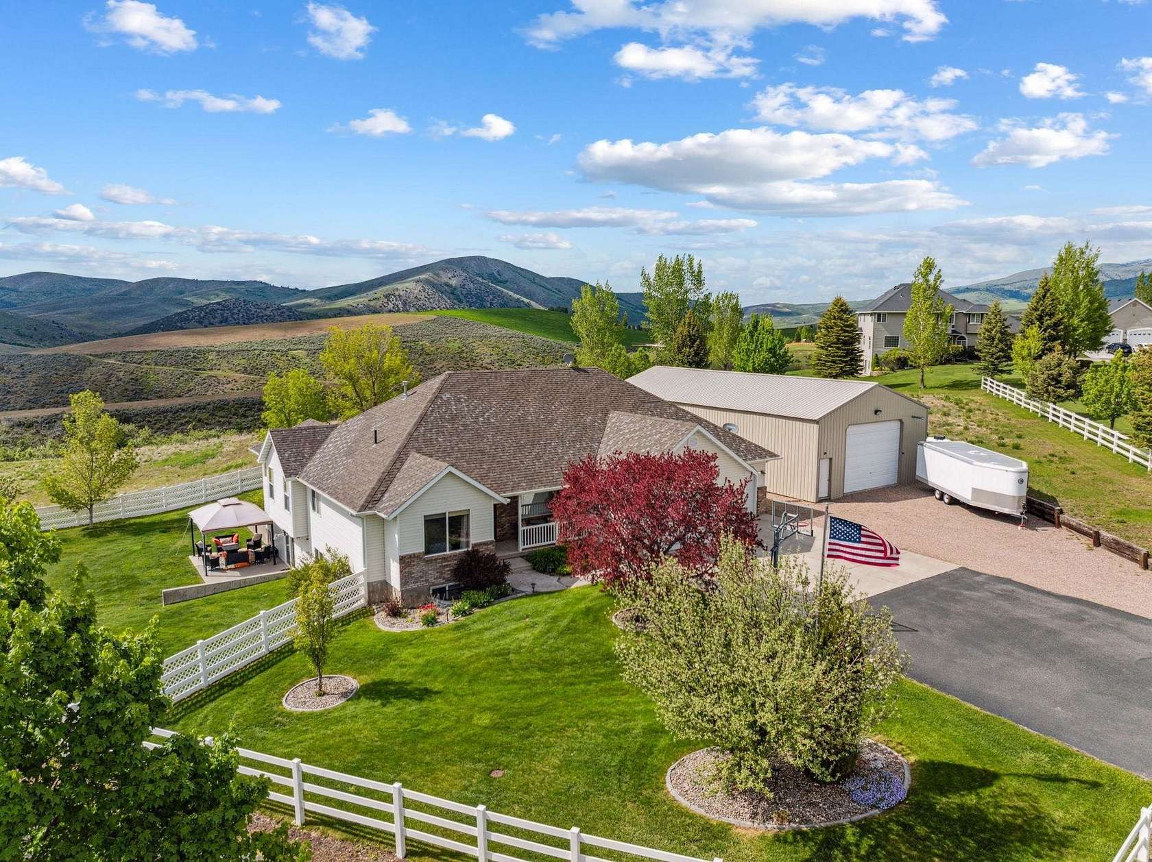 2.3 Acres of Residential Land with Home for Sale in Inkom, Idaho