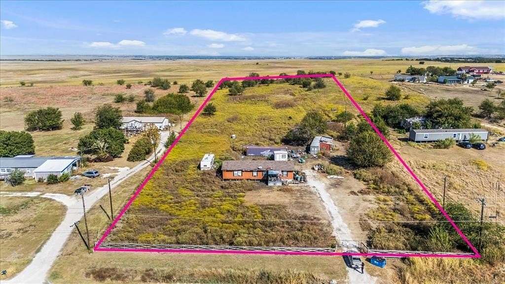 4.7 Acres of Residential Land with Home for Sale in Joshua, Texas
