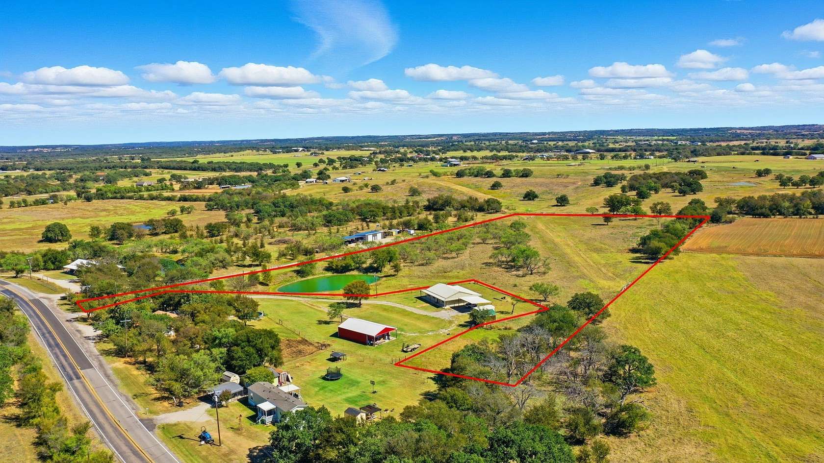 10 Acres of Land for Sale in Millsap, Texas