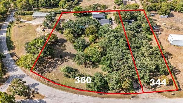 2.76 Acres of Residential Land with Home for Sale in Aledo, Texas