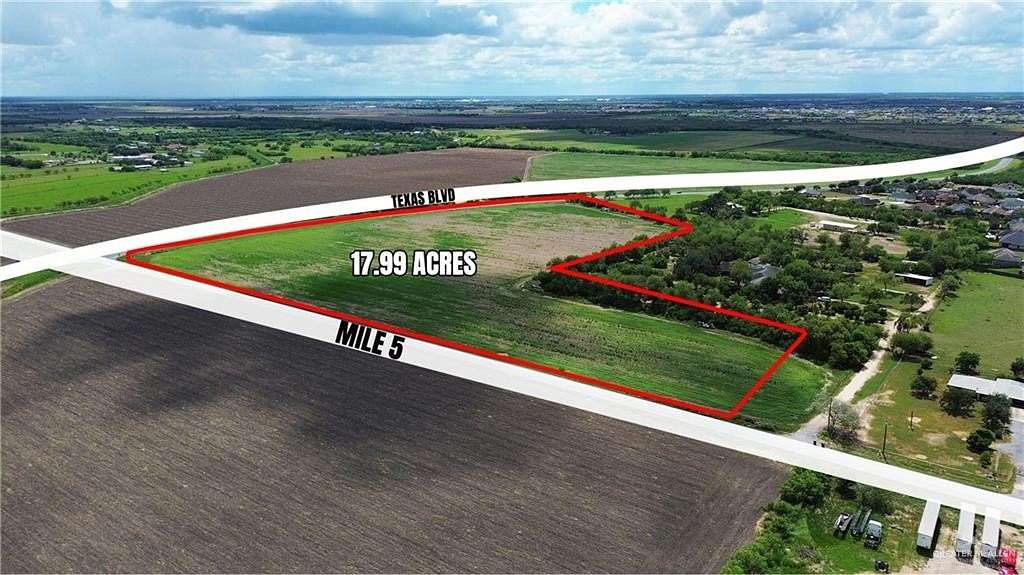 18 Acres of Land for Sale in Weslaco, Texas