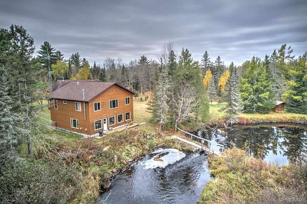 225 Acres of Land with Home for Sale in Iron River Township, Michigan