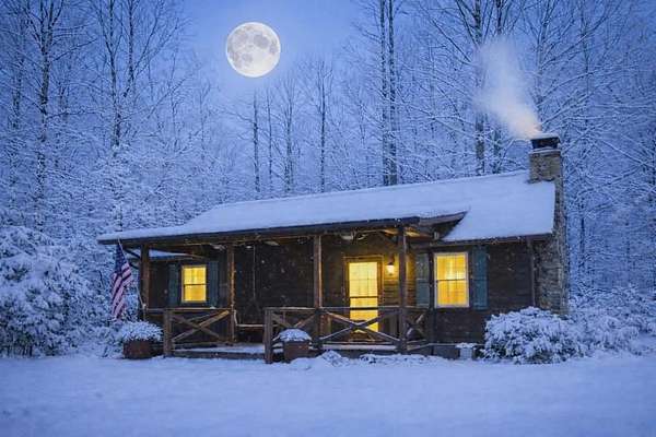 4.1 Acres of Residential Land with Home for Sale in Hiawassee, Georgia