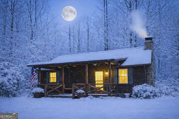 4.16 Acres of Land with Home for Sale in Hiawassee, Georgia