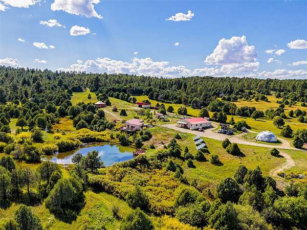 34.5 Acres of Land with Home for Sale in Llano, New Mexico