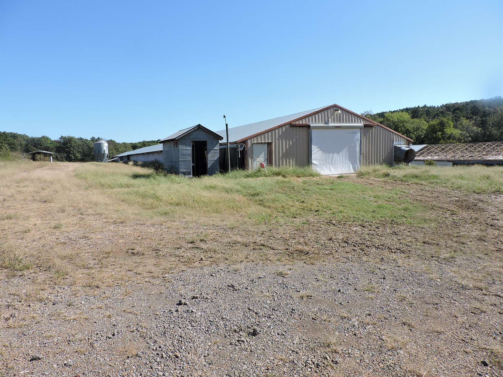 40 Acres of Land with Home for Sale in Waldron, Arkansas