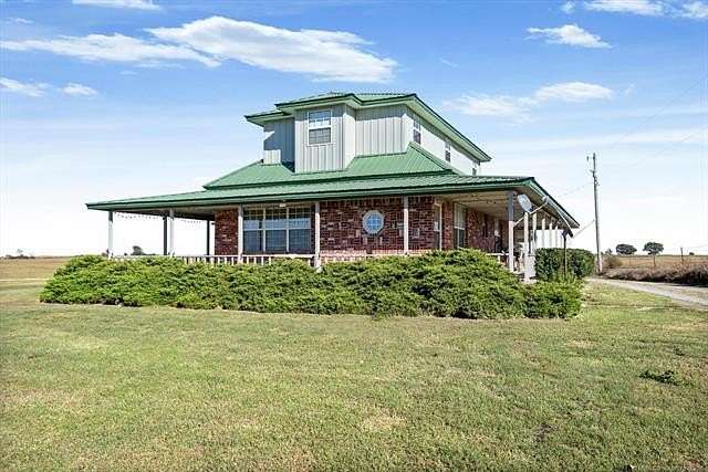 9.24 Acres of Land with Home for Sale in Inola, Oklahoma