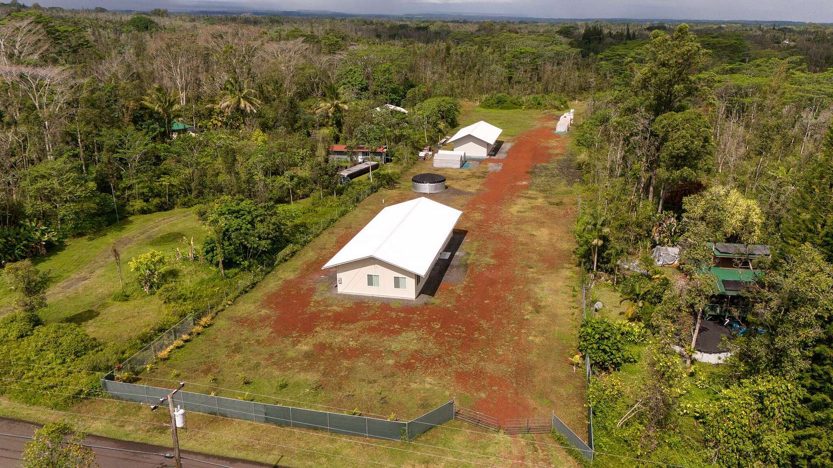 2 Acres of Residential Land with Home for Sale in Keaau, Hawaii