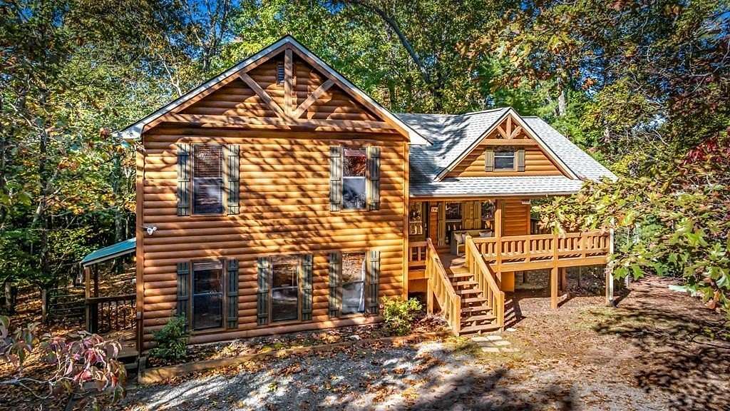 3.3 Acres of Land with Home for Sale in Morganton, Georgia