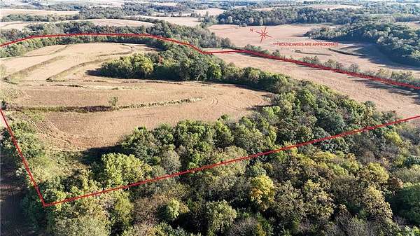 58 Acres of Recreational Land & Farm for Sale in St. Joseph, Missouri
