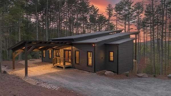 3.9 Acres of Residential Land with Home for Sale in Morganton, Georgia