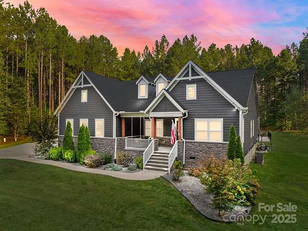 5.87 Acres of Residential Land with Home for Sale in Rockwell, North Carolina