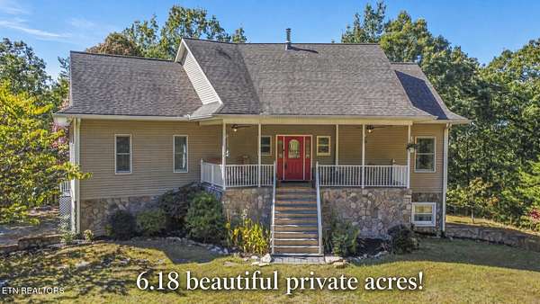6.18 Acres of Land with Home for Sale in Maryville, Tennessee