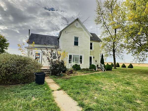 3 Acres of Residential Land with Home for Sale in Brook, Indiana