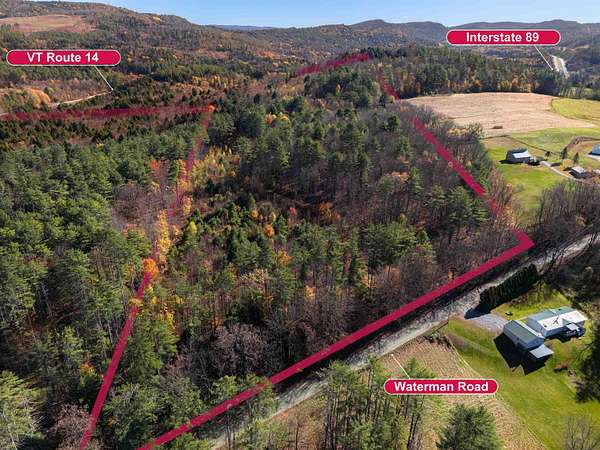 60 Acres of Recreational Land for Sale in Royalton, Vermont