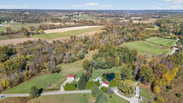 11.5 Acres of Land with Home for Sale in Roseville, Ohio