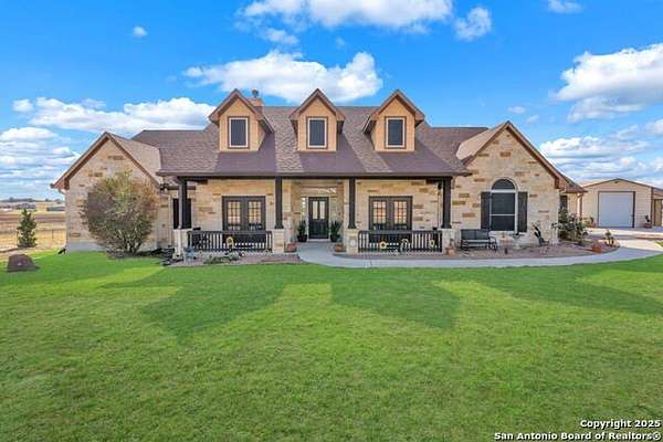 6.29 Acres of Residential Land with Home for Sale in La Vernia, Texas