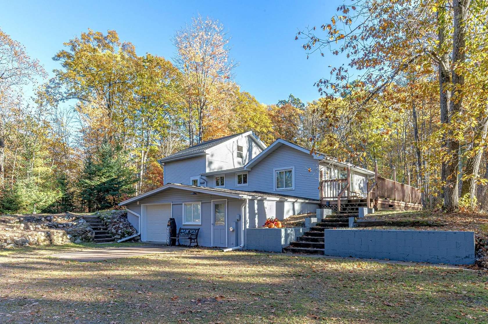 2.62 Acres of Residential Land with Home for Sale in Minocqua, Wisconsin