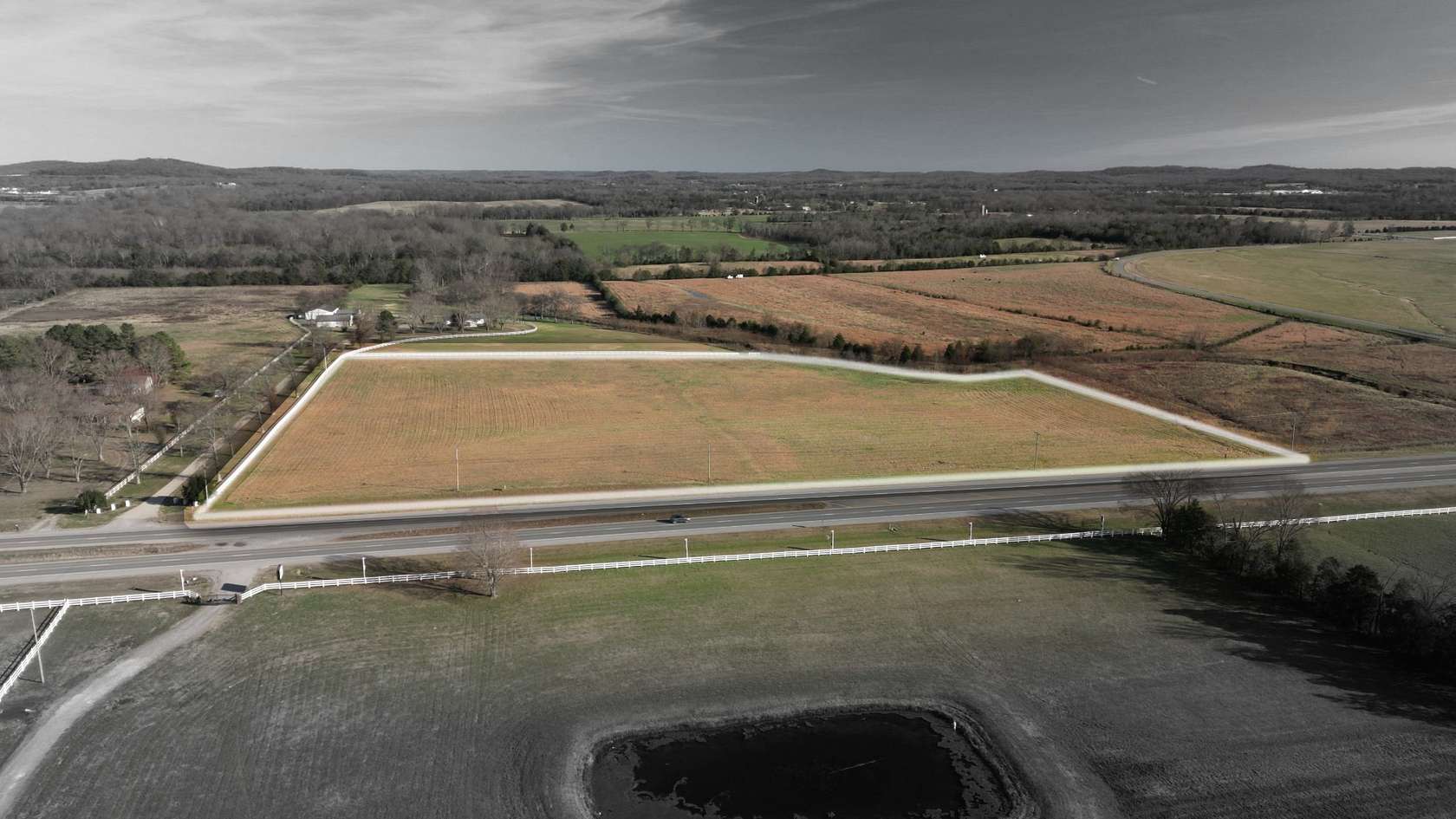 12.1 Acres of Commercial Land for Sale in Shelbyville, Tennessee