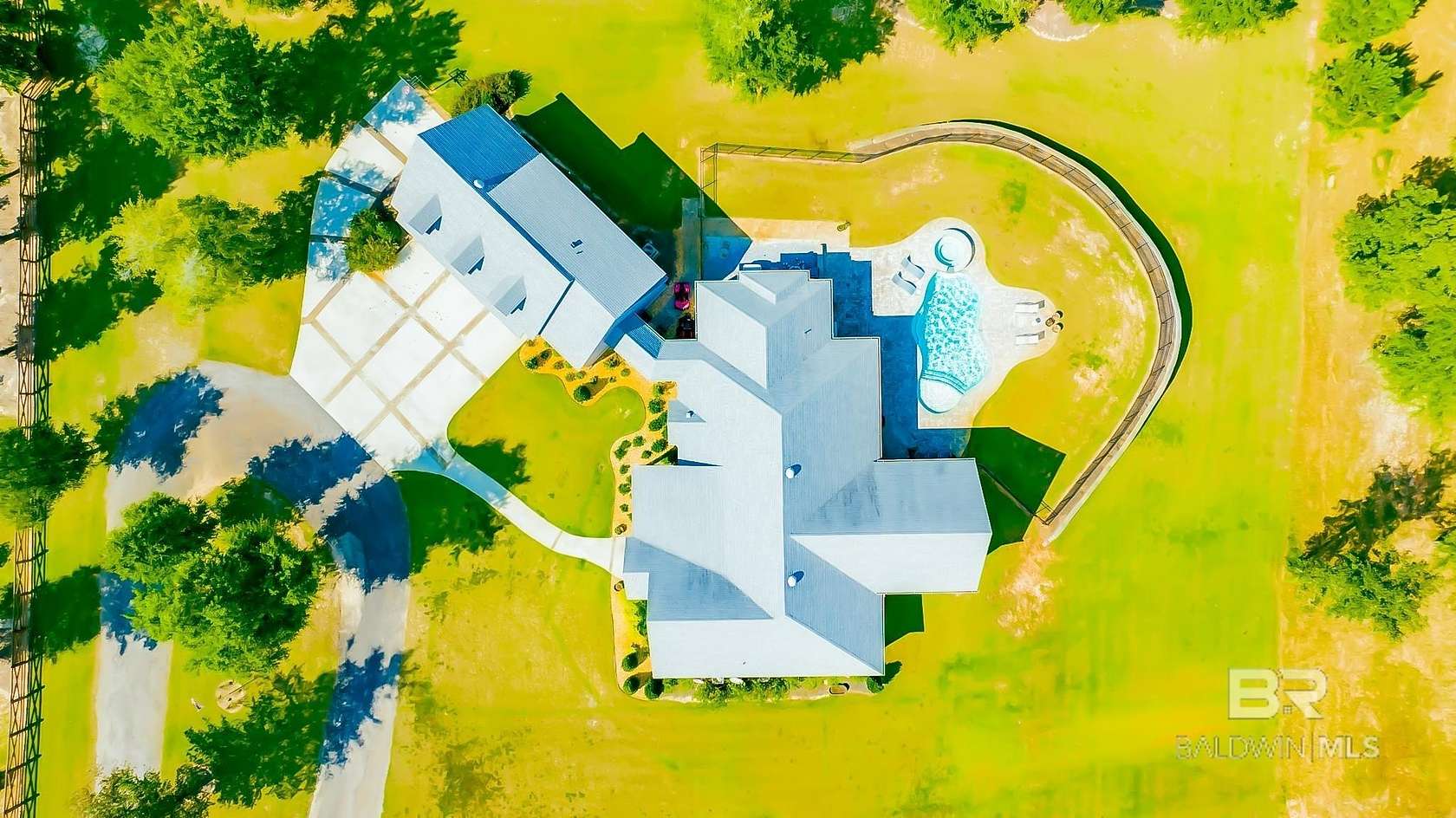 7.61 Acres of Land with Home for Sale in Spanish Fort, Alabama