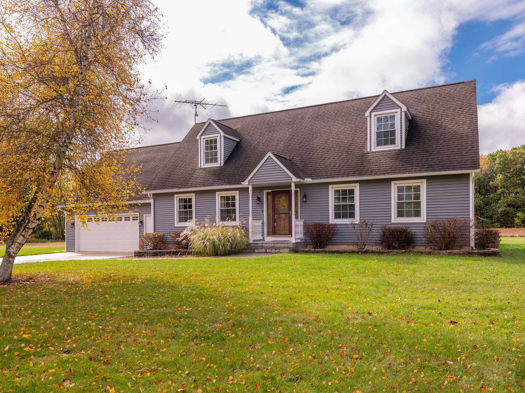 12.1 Acres of Land with Home for Sale in Vicksburg, Michigan