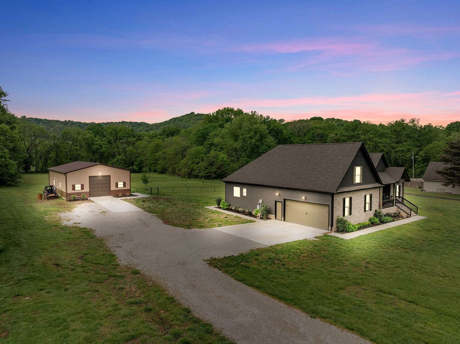 3.39 Acres of Residential Land with Home for Sale in Culleoka, Tennessee