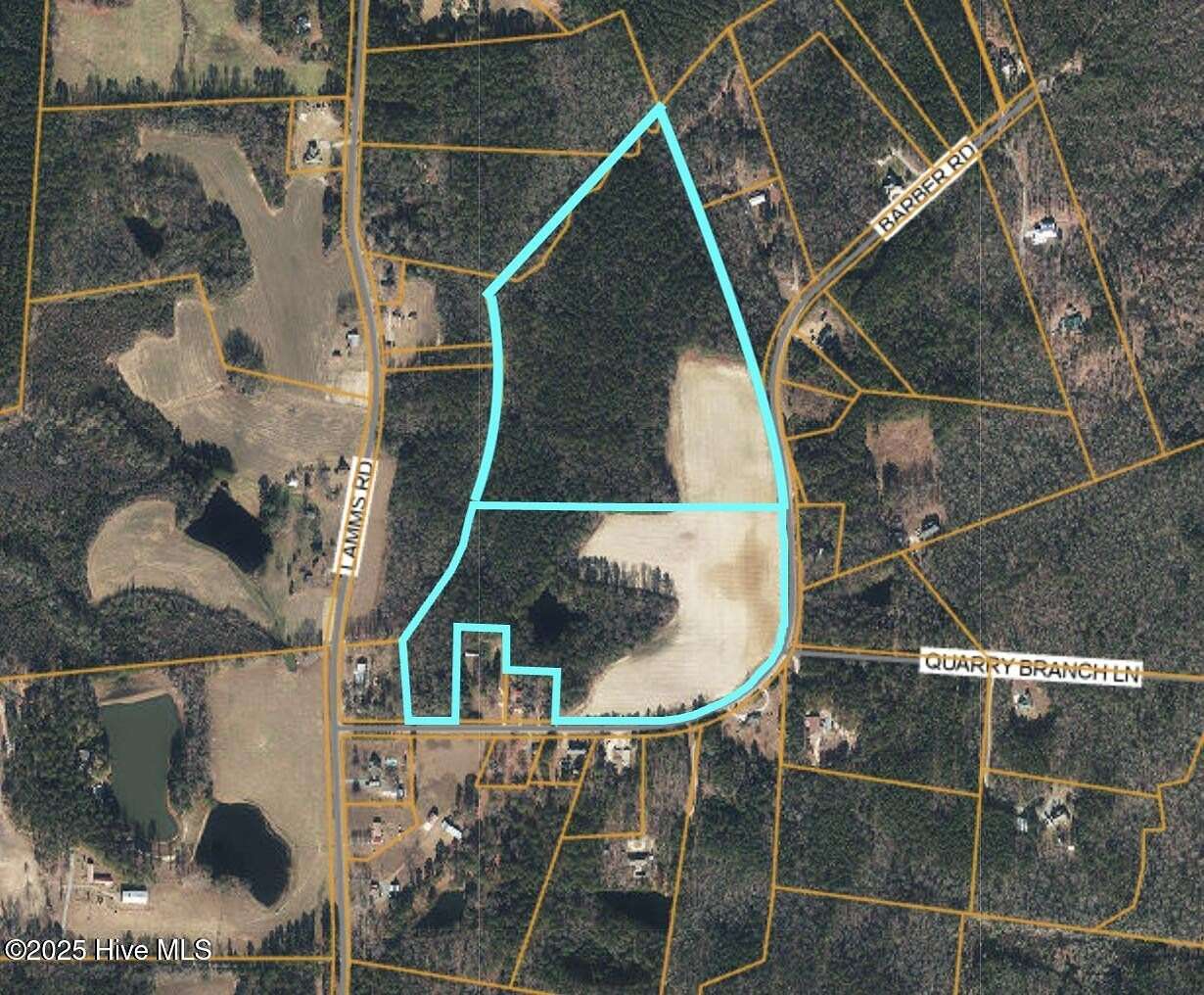 59.5 Acres of Recreational Land for Sale in Carthage, North Carolina