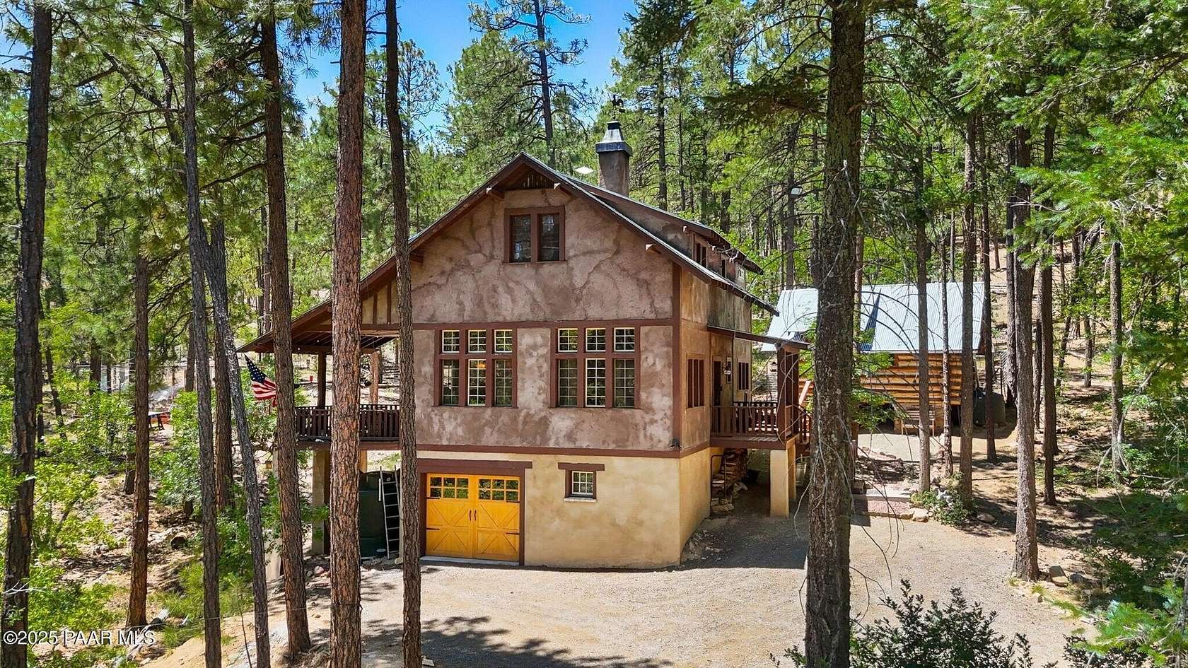 4 Acres of Residential Land with Home for Sale in Prescott, Arizona