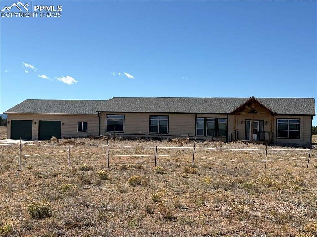 20 Acres of Agricultural Land with Home for Sale in Guffey, Colorado