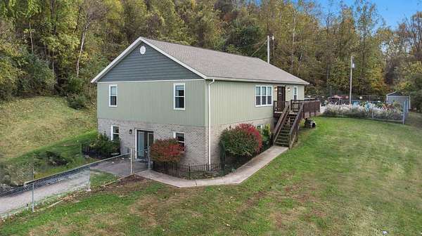 12.7 Acres of Land with Home for Sale in Proctorville, Ohio