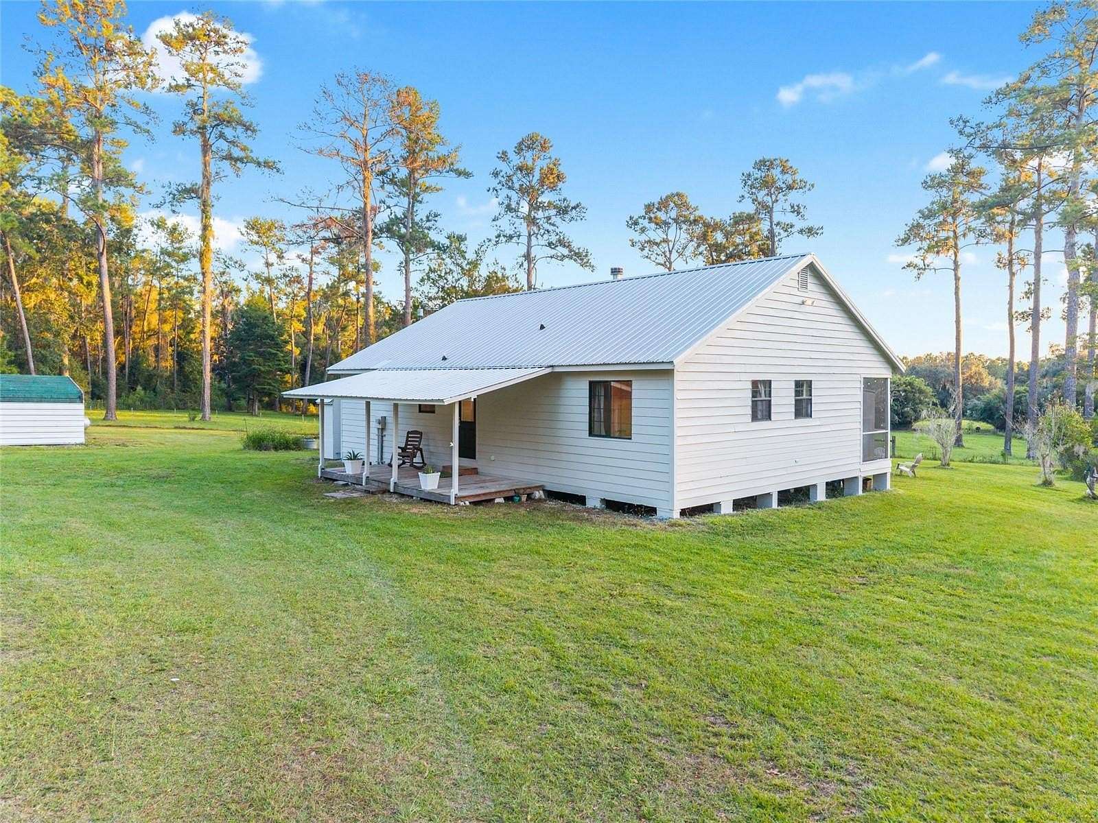 5 Acres of Residential Land with Home for Sale in Alachua, Florida