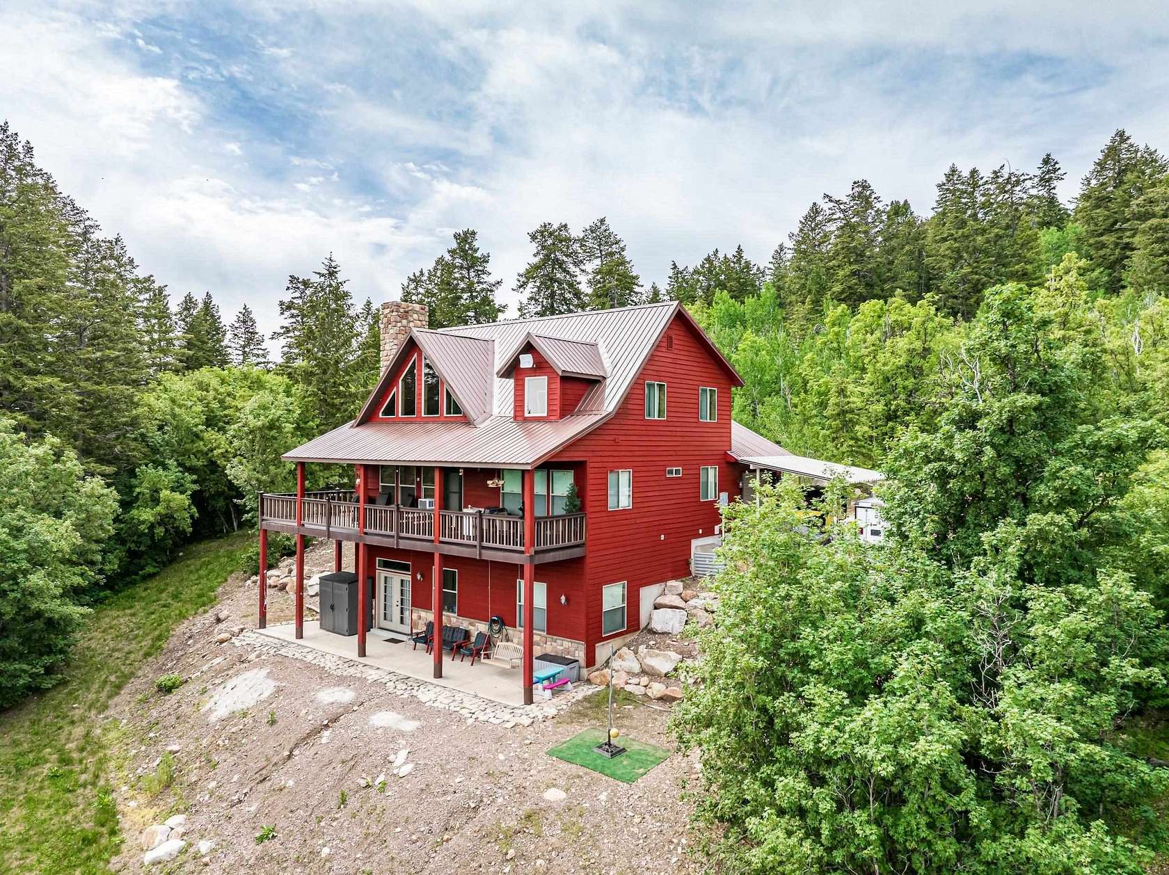 5.75 Acres of Residential Land with Home for Sale in Lava Hot Springs, Idaho