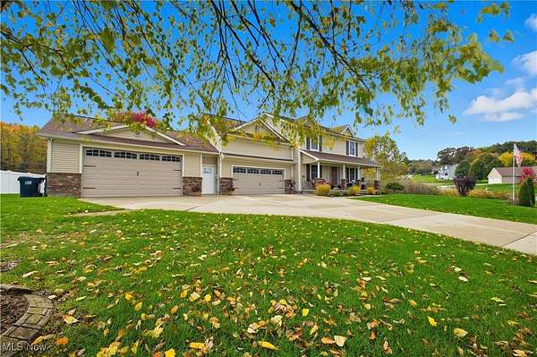 5.42 Acres of Residential Land with Home for Sale in East Palestine, Ohio