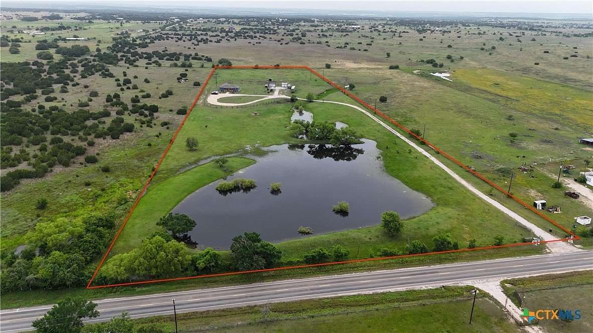 14 Acres of Land with Home for Sale in Bertram, Texas