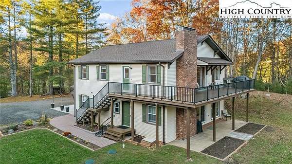 3.3 Acres of Residential Land with Home for Sale in Fleetwood, North Carolina