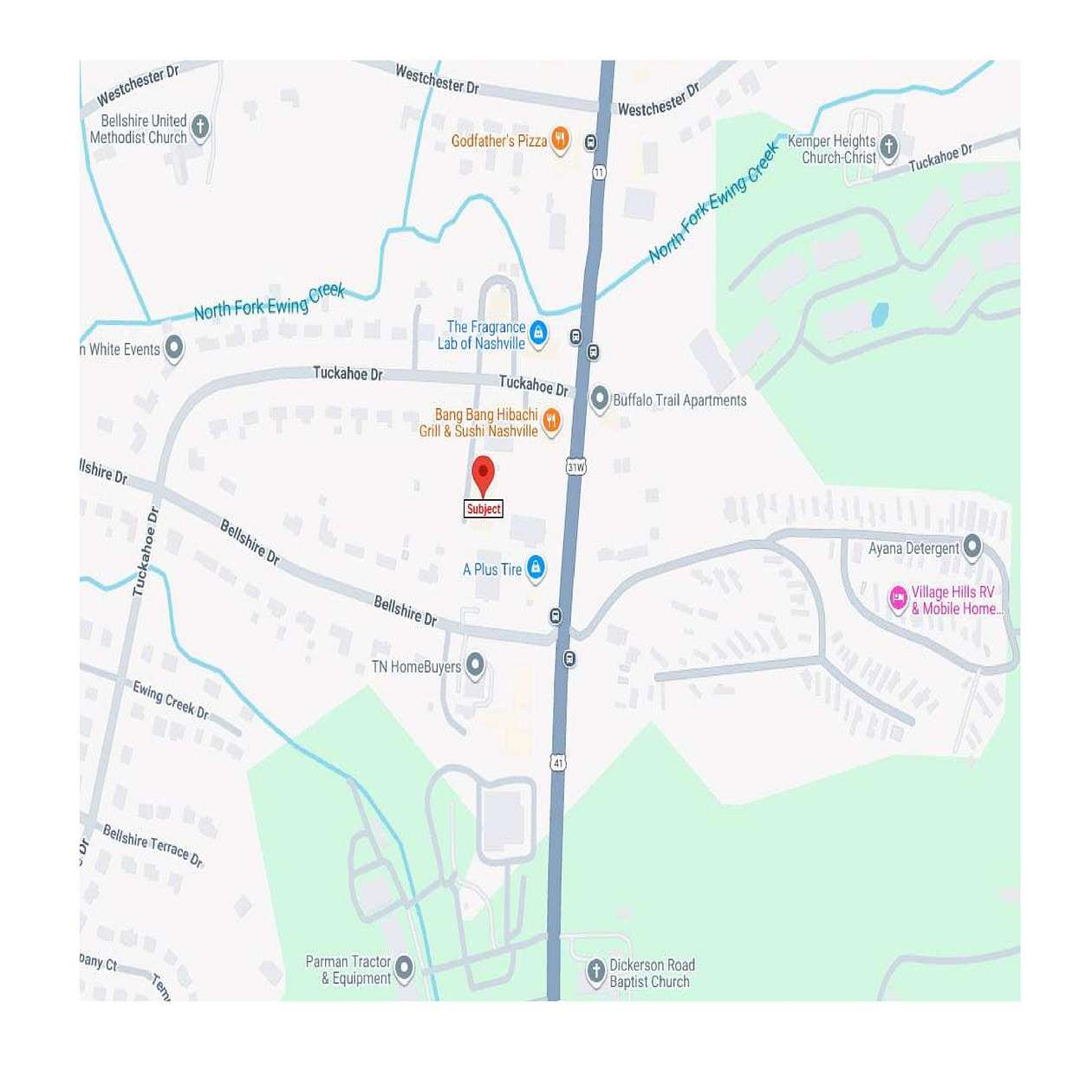 1.53 Acres of Improved Commercial Land for Sale in Nashville, Tennessee