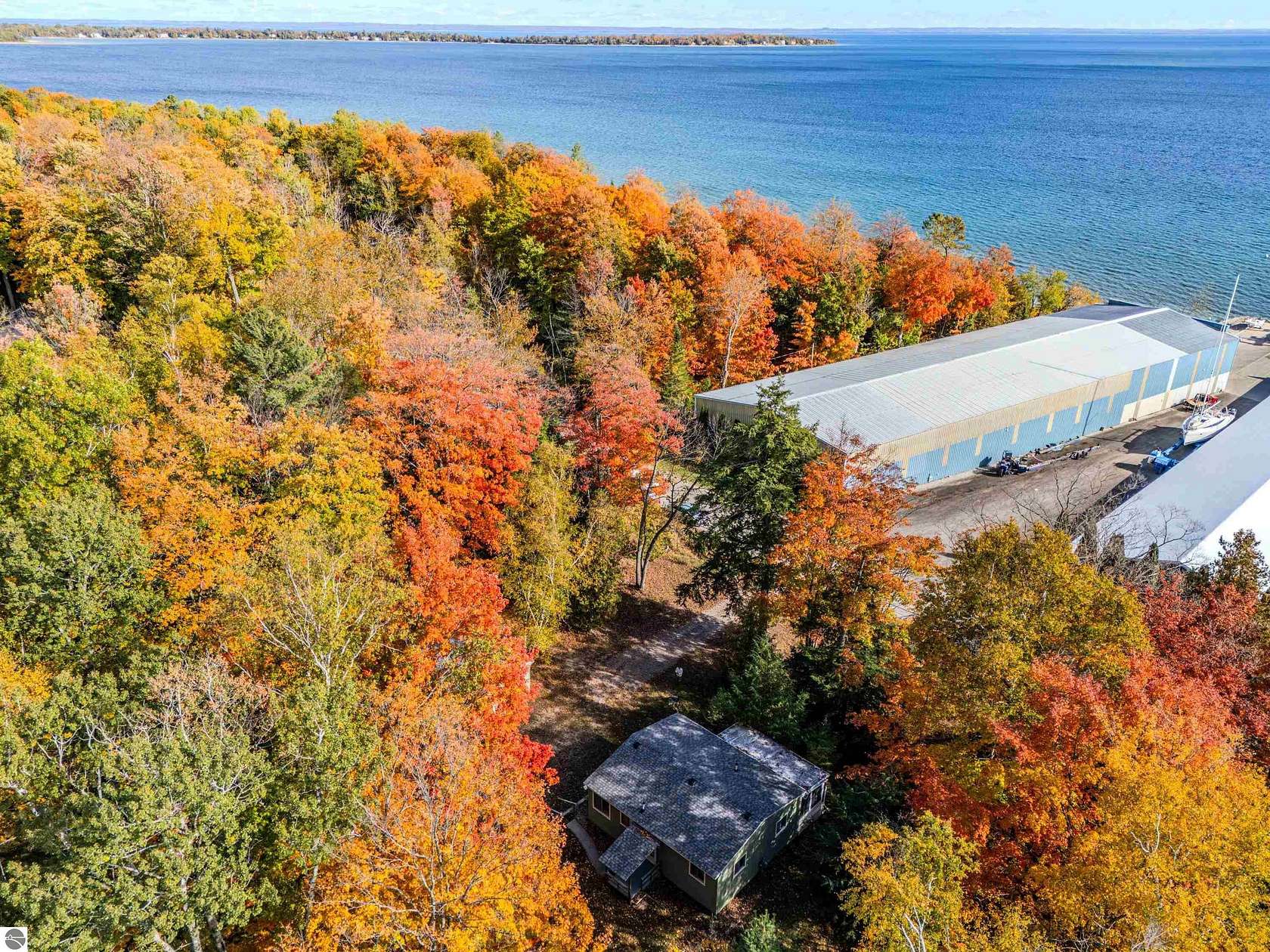 2.18 Acres of Land with Home for Sale in Northport, Michigan