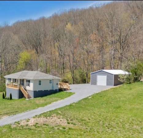 2 Acres of Residential Land with Home for Sale in Peterstown, West Virginia