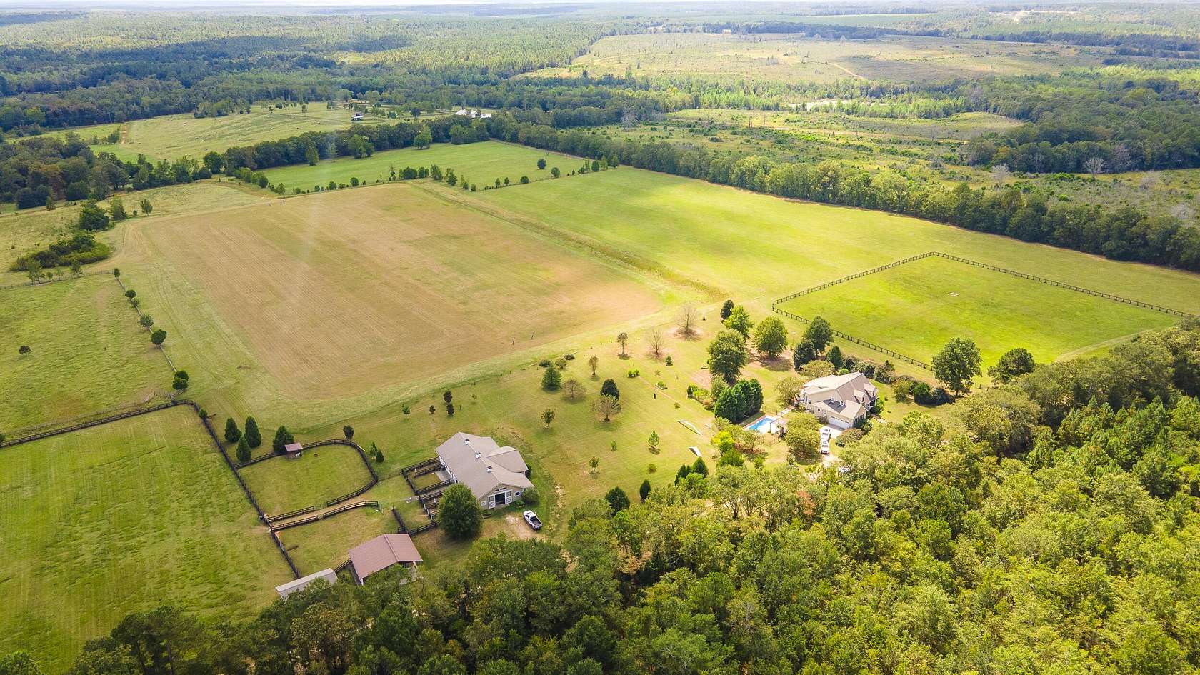 48.2 Acres of Agricultural Land with Home for Sale in Wagener, South Carolina