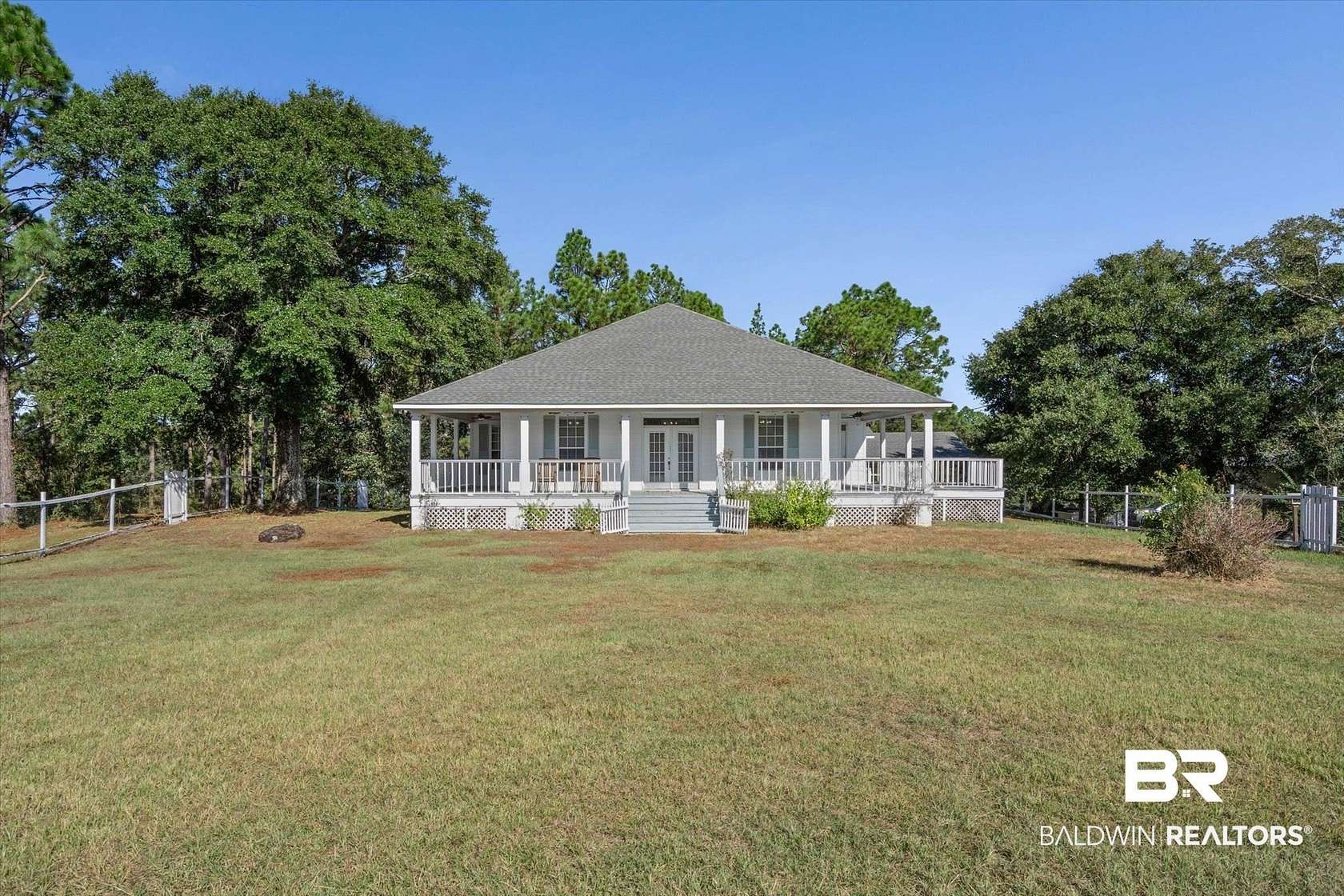 26.6 Acres of Land with Home for Sale in Wilmer, Alabama