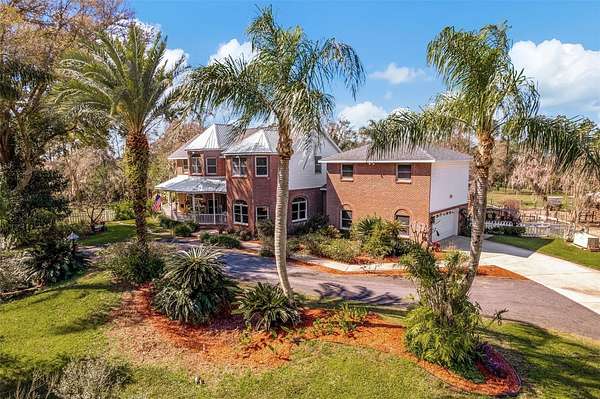 8.4 Acres of Land with Home for Sale in Brooksville, Florida