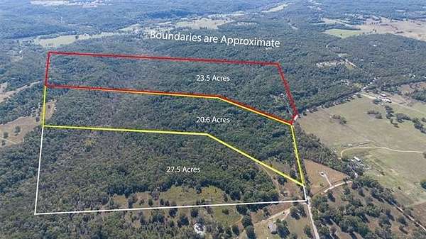 23.5 Acres of Recreational & Residential Land for Sale in Salina, Oklahoma