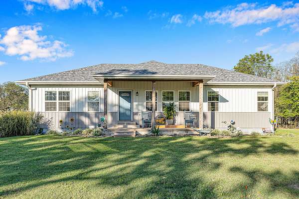 12.5 Acres of Land with Home for Sale in Marionville, Missouri