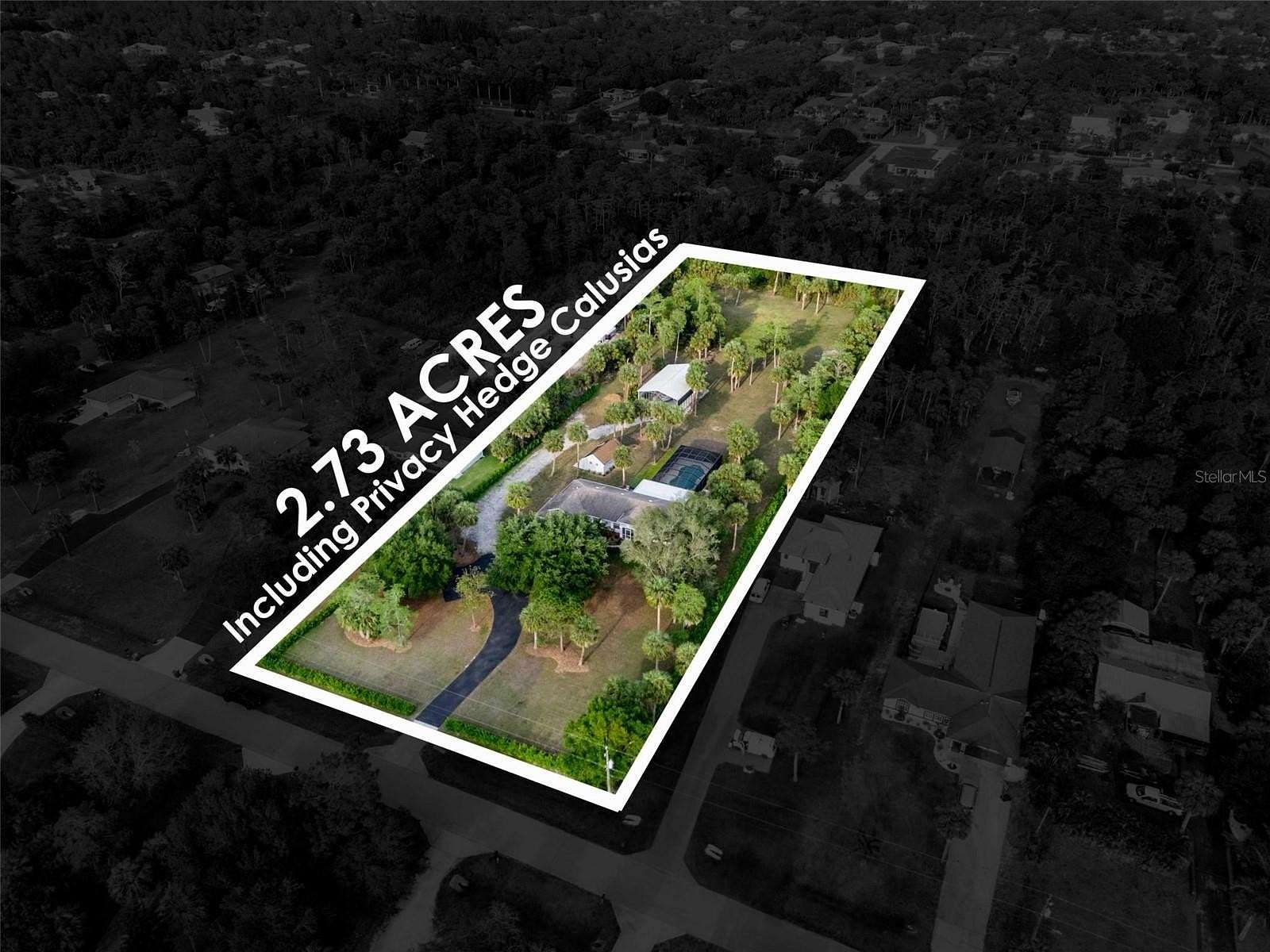 2.73 Acres of Land with Home for Sale in Naples, Florida