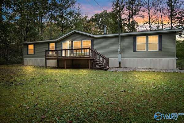 5 Acres of Residential Land with Home for Sale in Hollytree, Alabama