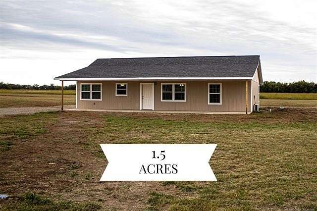 1.5 Acres of Residential Land with Home for Sale in Milburn, Oklahoma