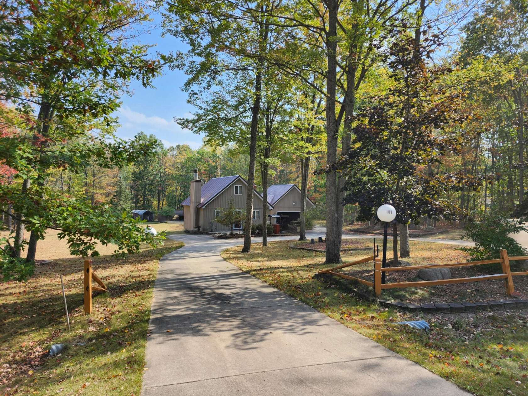 1.74 Acres of Land with Home for Sale in Roscommon, Michigan