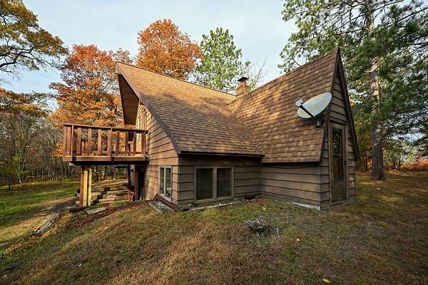 34.4 Acres of Land with Home for Sale in Minong, Wisconsin